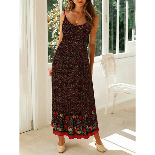 Boho Floral Swing Skirt: Summer Must-have! - Vacation Dresses