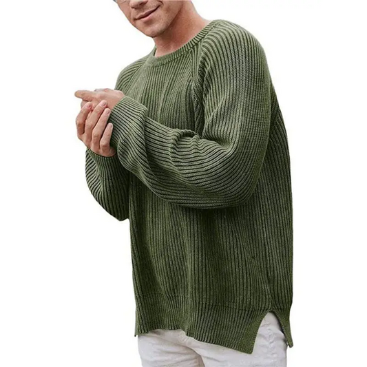 Vibrant Crew Neck Sweater For Men’s Fashion - Sweaters