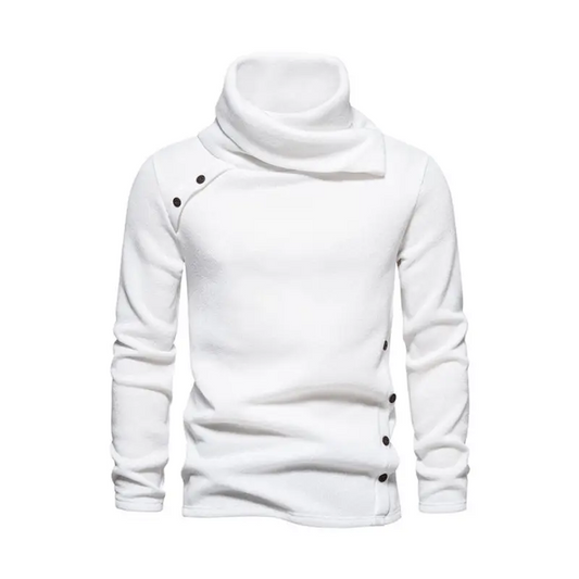 Cozy British Style Pile-neck Top: Elevate Your Wardrobe! - Hoodies & Sweatshirts
