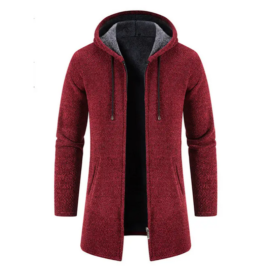 Zip-up Hooded Cardigan: a Must-have For Casual Men’s Style! - Cardigans