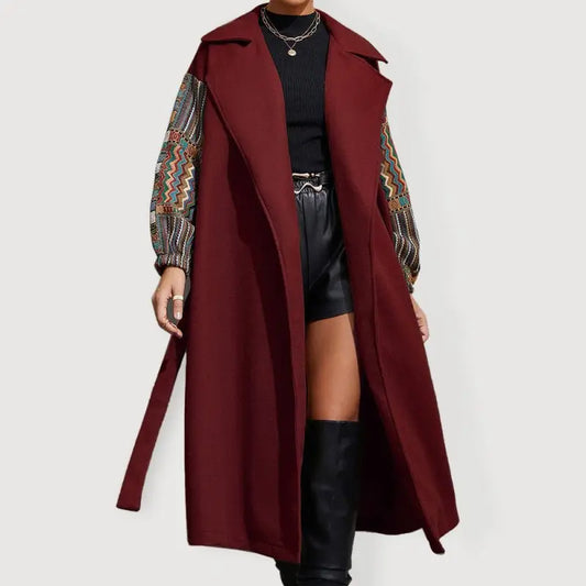Woolen Lapel Coat: Cozy & Chic Style! - Coats Jackets