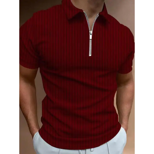 Summer Ready Men’s Striped Polo Shirt! - Shirts