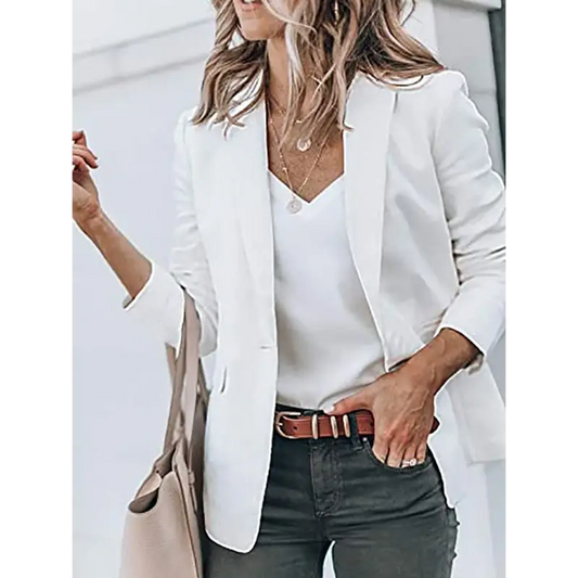 Exciting Spring Essential: Stylish Temperament Long-sleeved Jacket! - Blazers