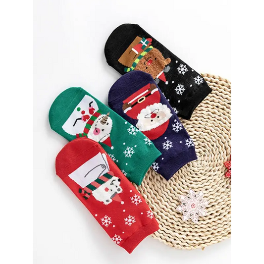 Cozy Christmas Sock Pack: The Perfect Winter Gift!🎄 - Socks