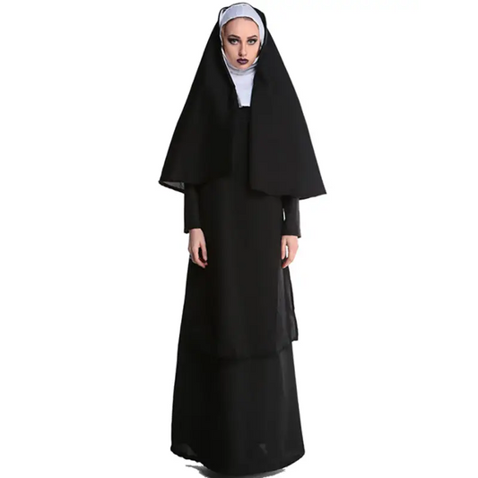 Nun-tastic Halloween Costume: Fashionably Versatile! - Cosplay Costumes