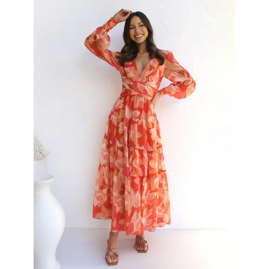 ’floral Fantasy Dream Dress - Elevate Your Style!’ - Vacation Dresses
