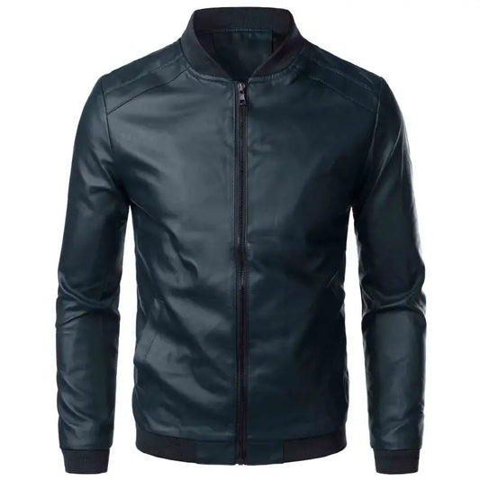 Spring Into Style With Our Lightweight Leather Jacket! - Coats & Jackets