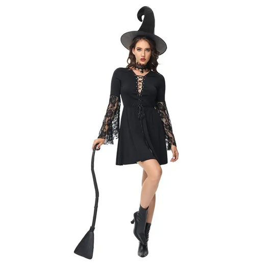 Halloween Horror Cosplay Costume - Transform Into a Terrifying Vampire Nun Or Witch! - Costumes