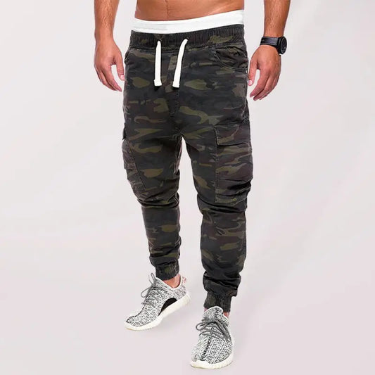 Camouflage Cargo Casual Pants: Ready For Adventure! - Pants