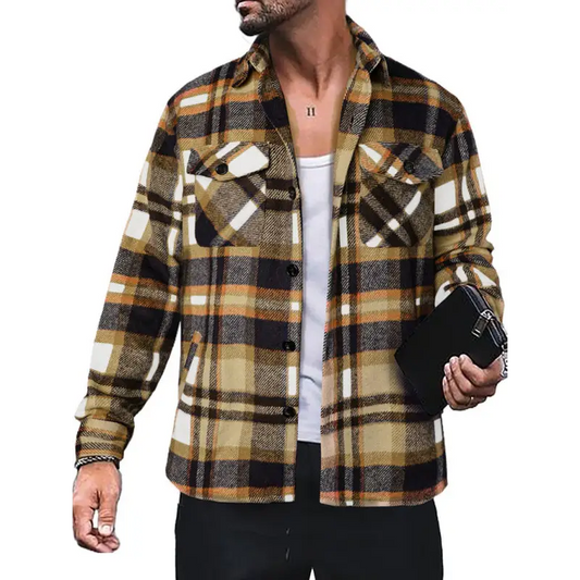 Plaid Shirt Blazer: Men’s Must-have! - Coats & Jackets