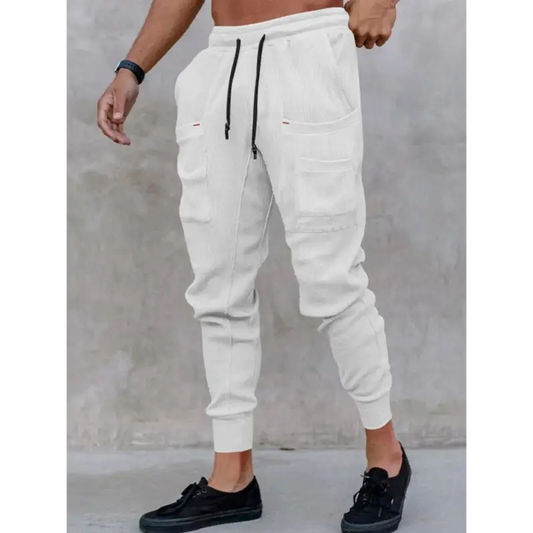 Adventure-ready Multi-pocket Casual Trousers - Pants
