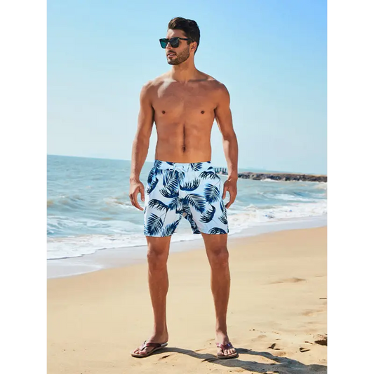 Beach Adventure Men’s Shorts - Perfect For Seaside Fun! - Swim Trunks
