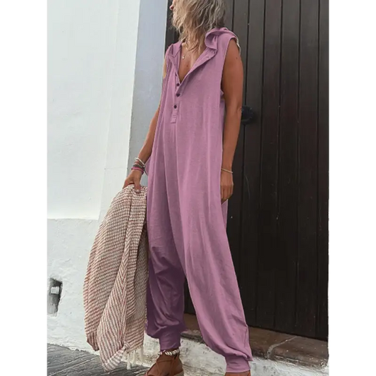 Sleeveless Trousers Jumpsuit - Chic Daily Must-have! - Jumpsuits