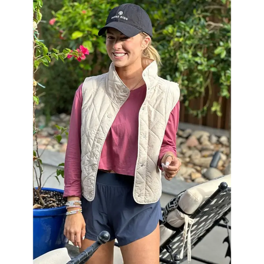 Cotton Quilted Vest: Stylish And Versatile! - Vests
